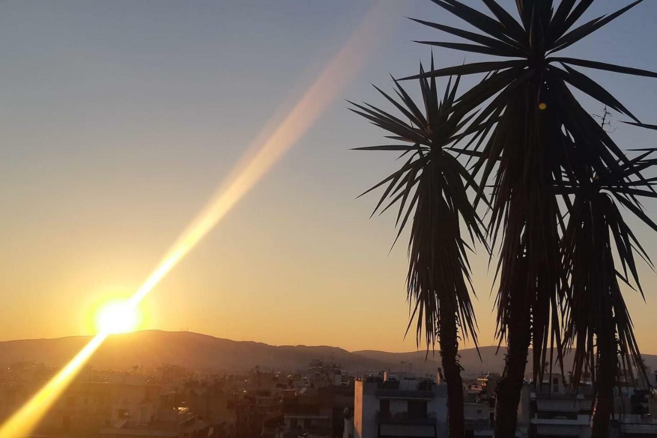 Penthouse Balcony Close To Acropolis Appartamento Atene Esterno foto