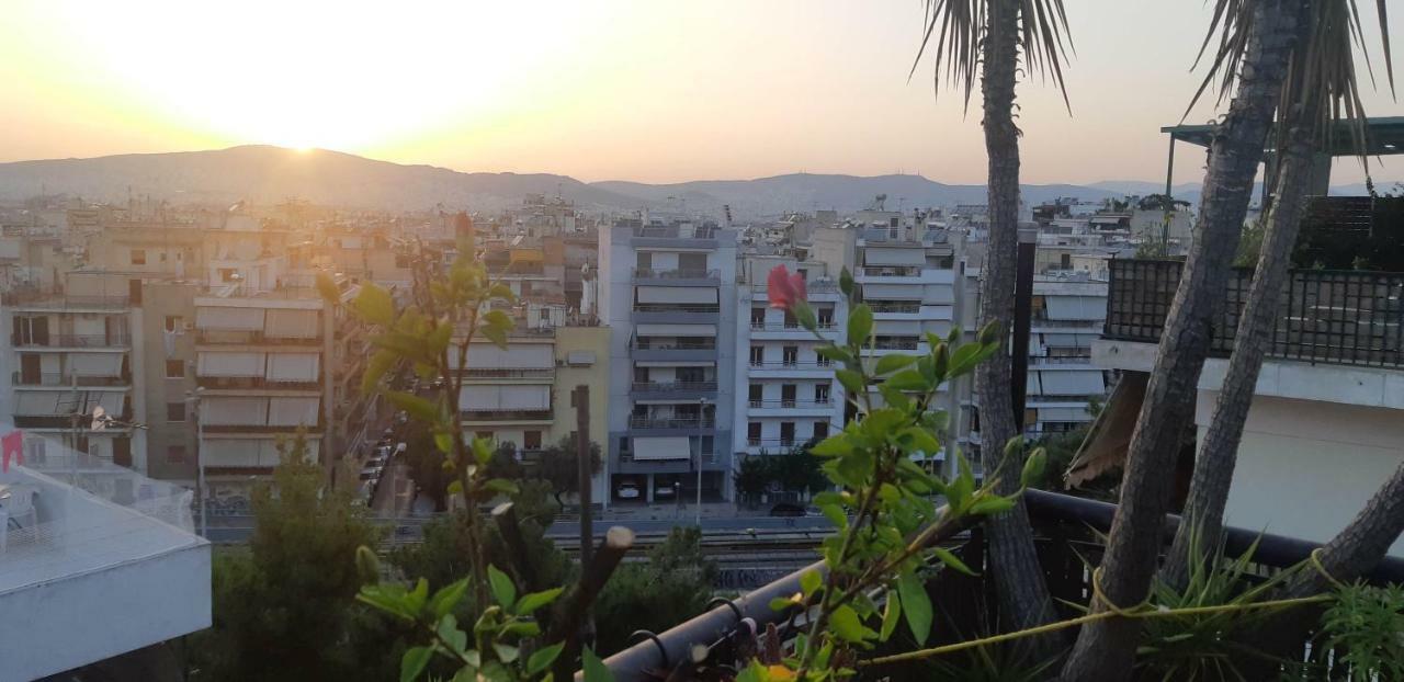 Penthouse Balcony Close To Acropolis Appartamento Atene Esterno foto