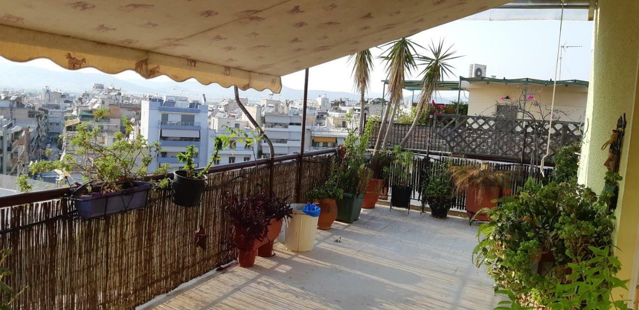 Penthouse Balcony Close To Acropolis Appartamento Atene Esterno foto