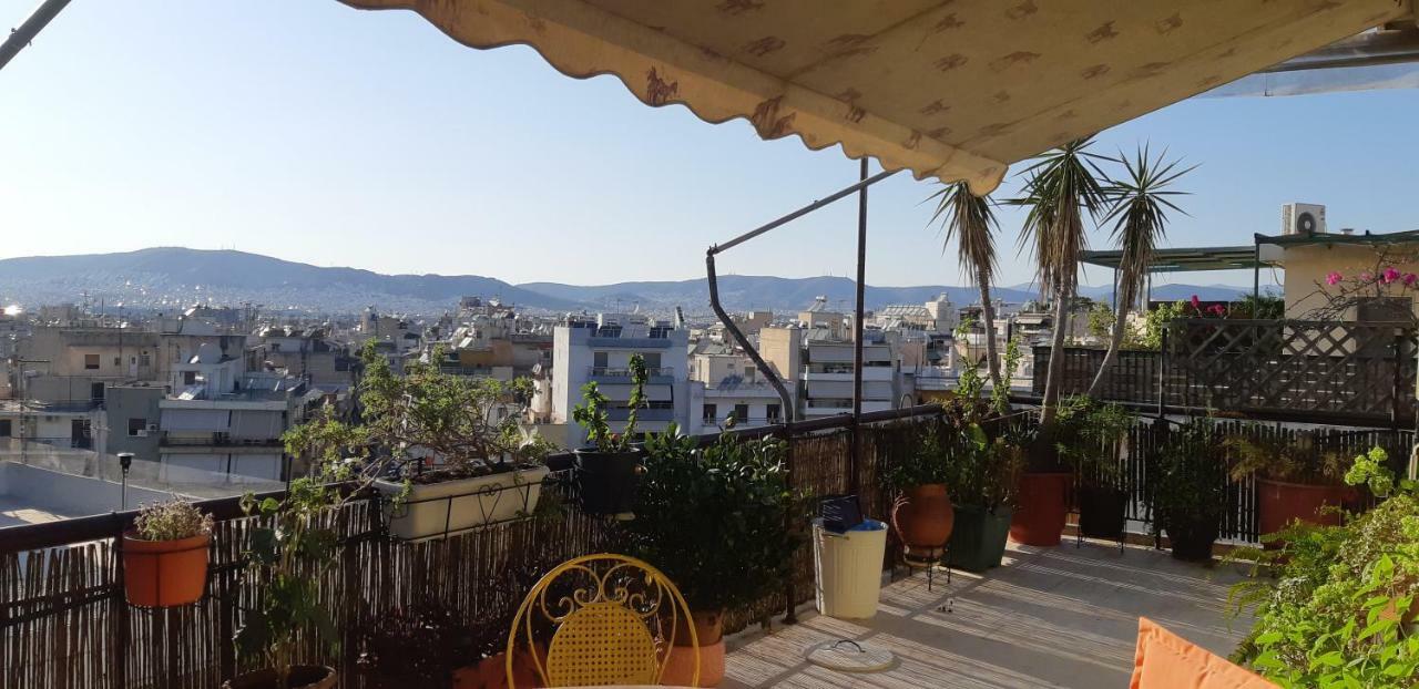 Penthouse Balcony Close To Acropolis Appartamento Atene Esterno foto